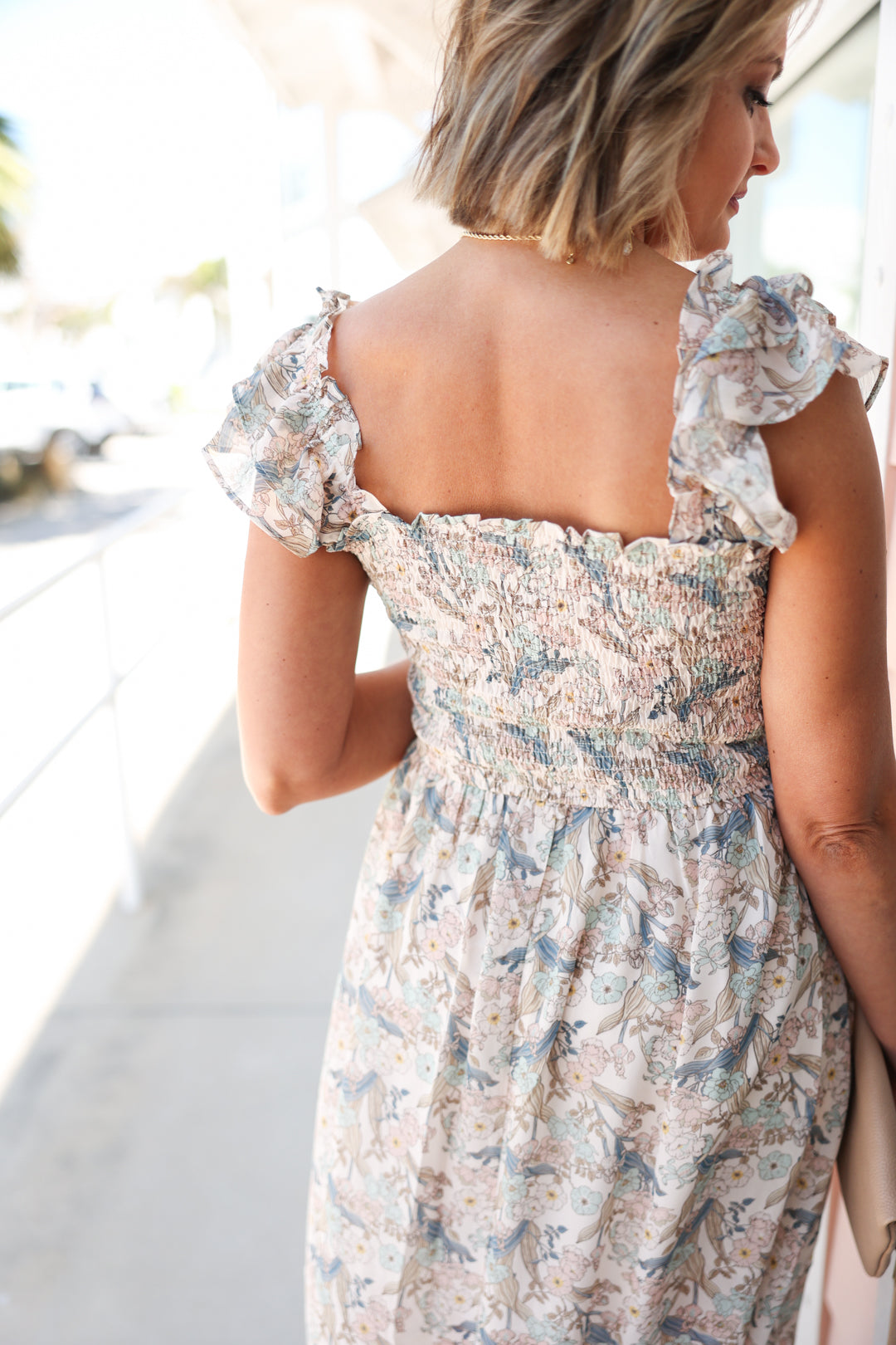 Eden Floral Midi Dress