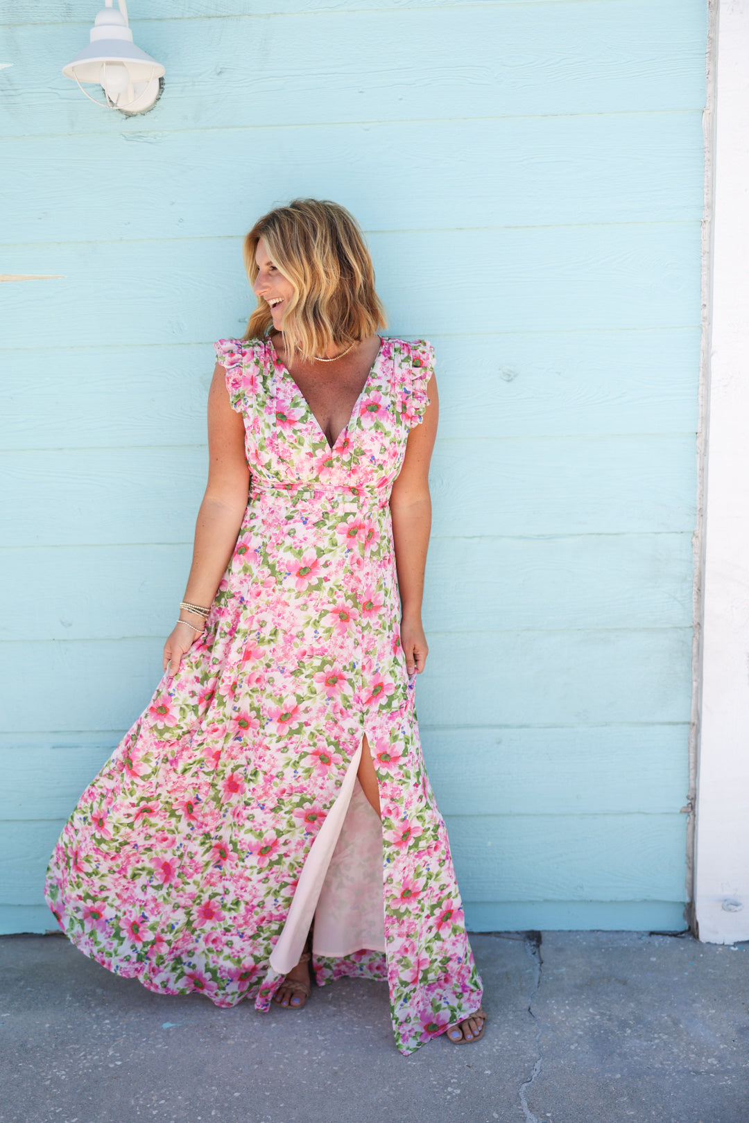 Isla Floral Maxi Dress