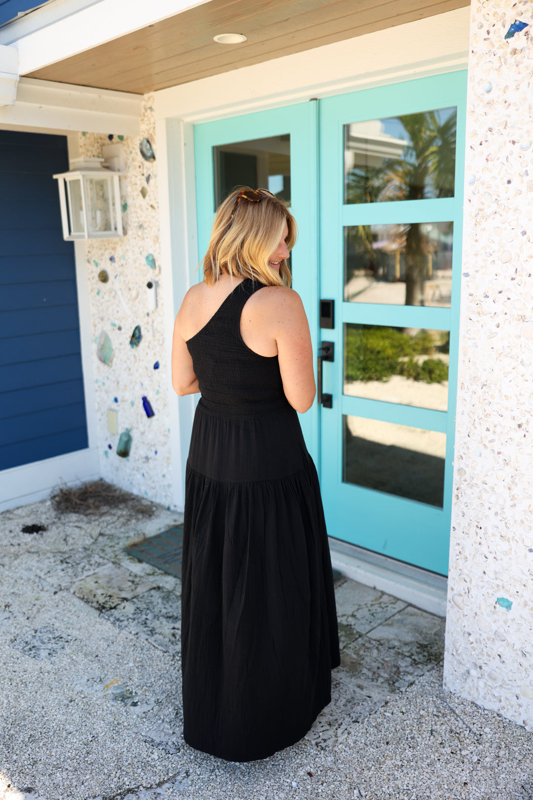 Palm Springs One Shoulder Dress