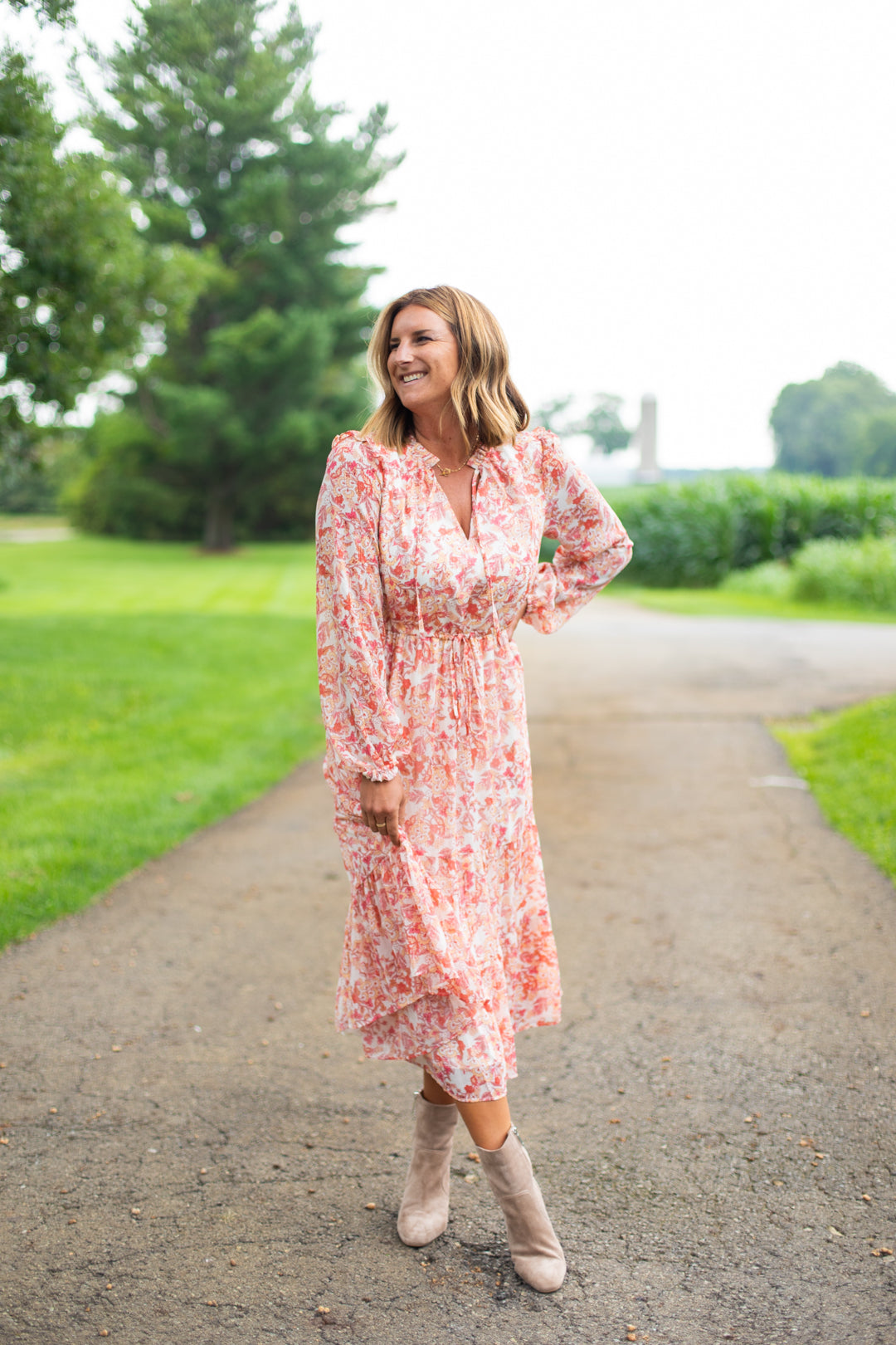 Mariella Midi Dress FINAL SALE Living In Yellow