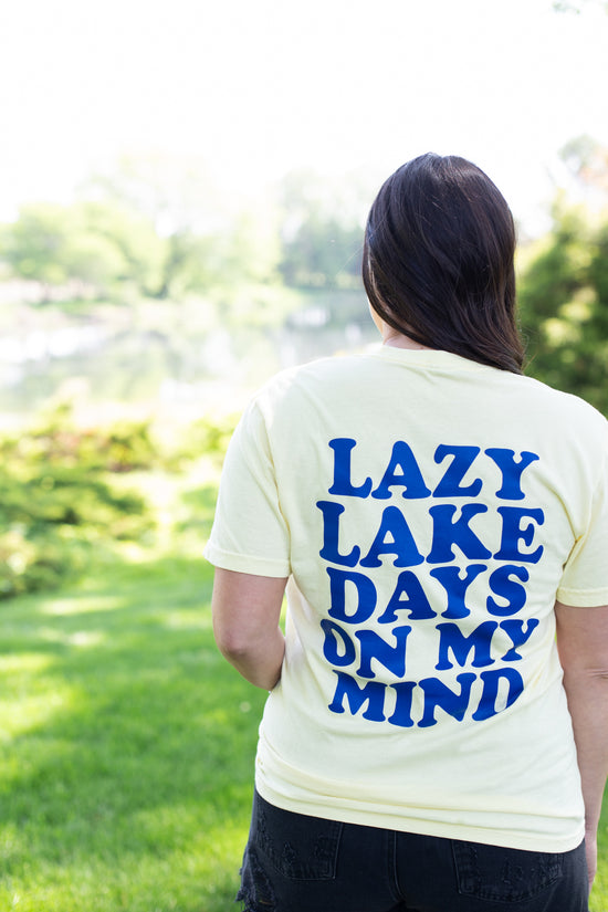 Lazy Lake Days Graphic Tee