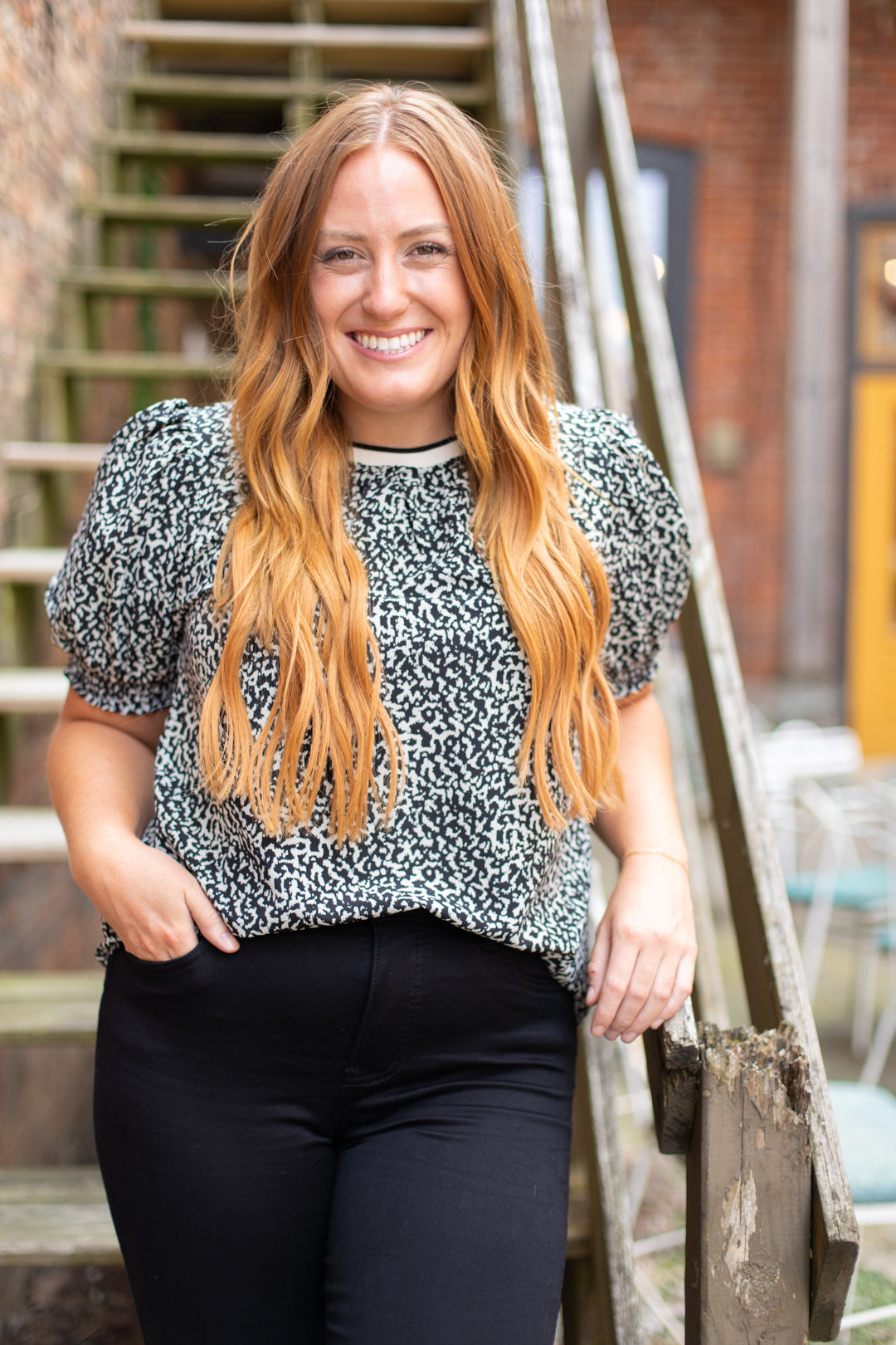 THML Mackenzie Leopard Top
