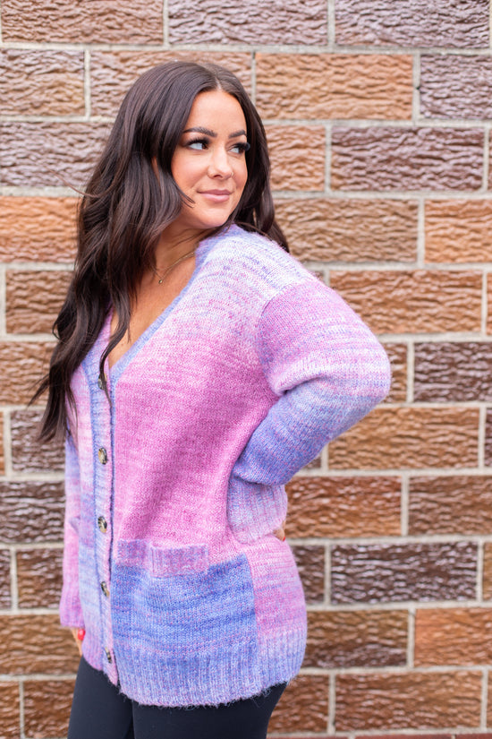 Tie Dye Knit Cardigan | FINAL SALE