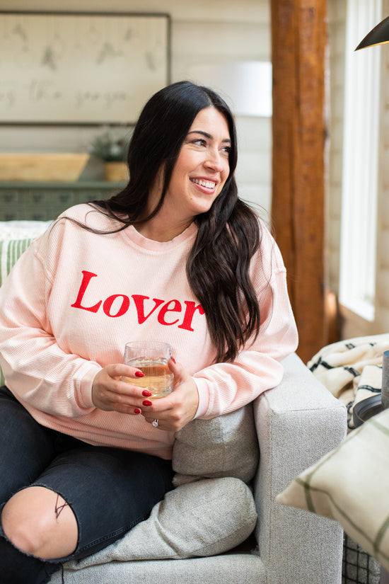 Load image into Gallery viewer, Lover Thermal Vintage Pullover | FINAL SALE
