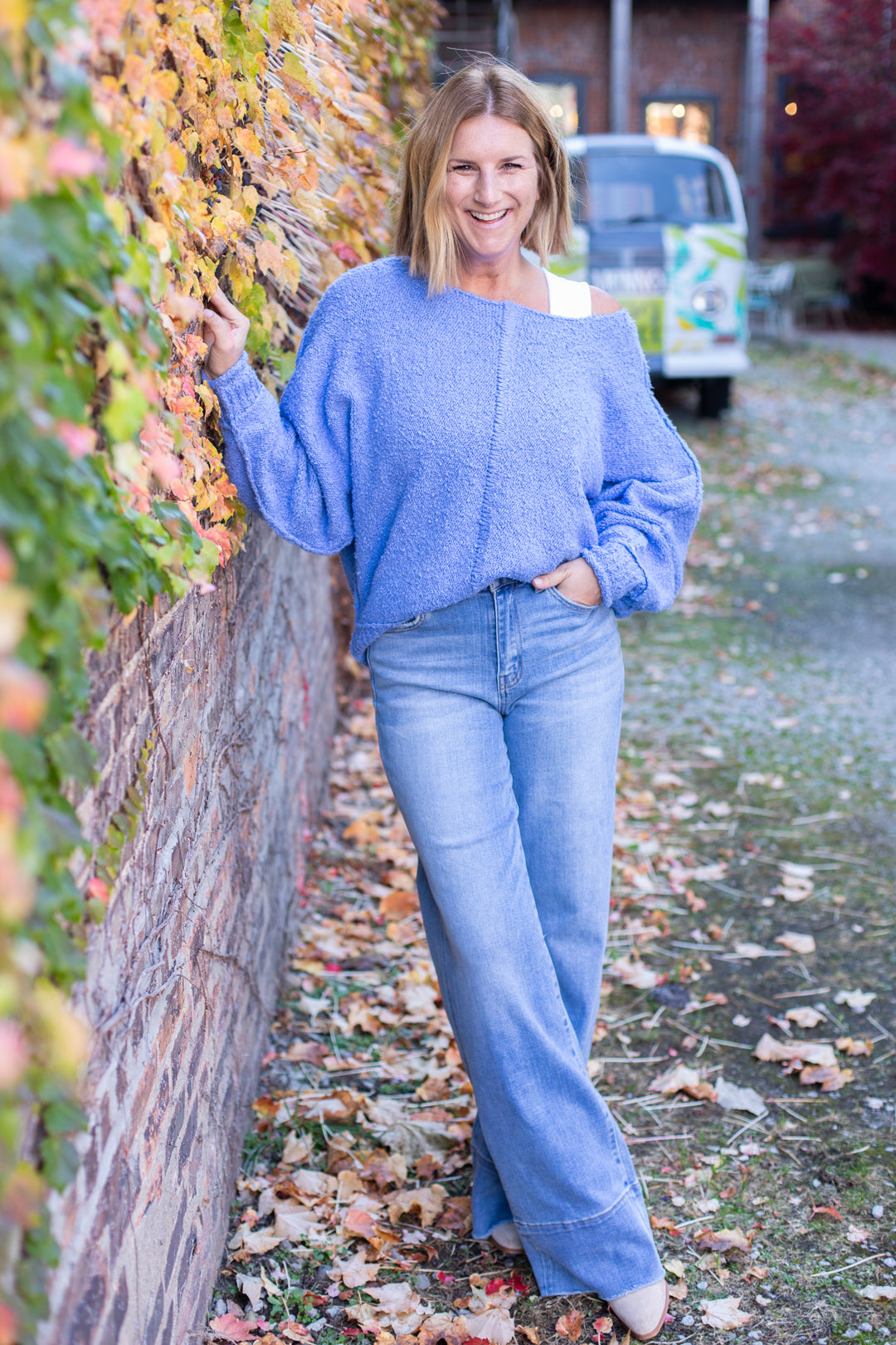 Felicia Front Seam Sweater