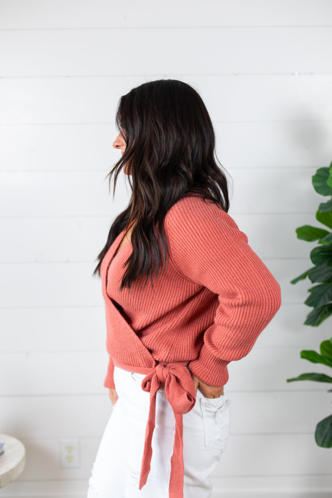 Bella Crossover Sweater