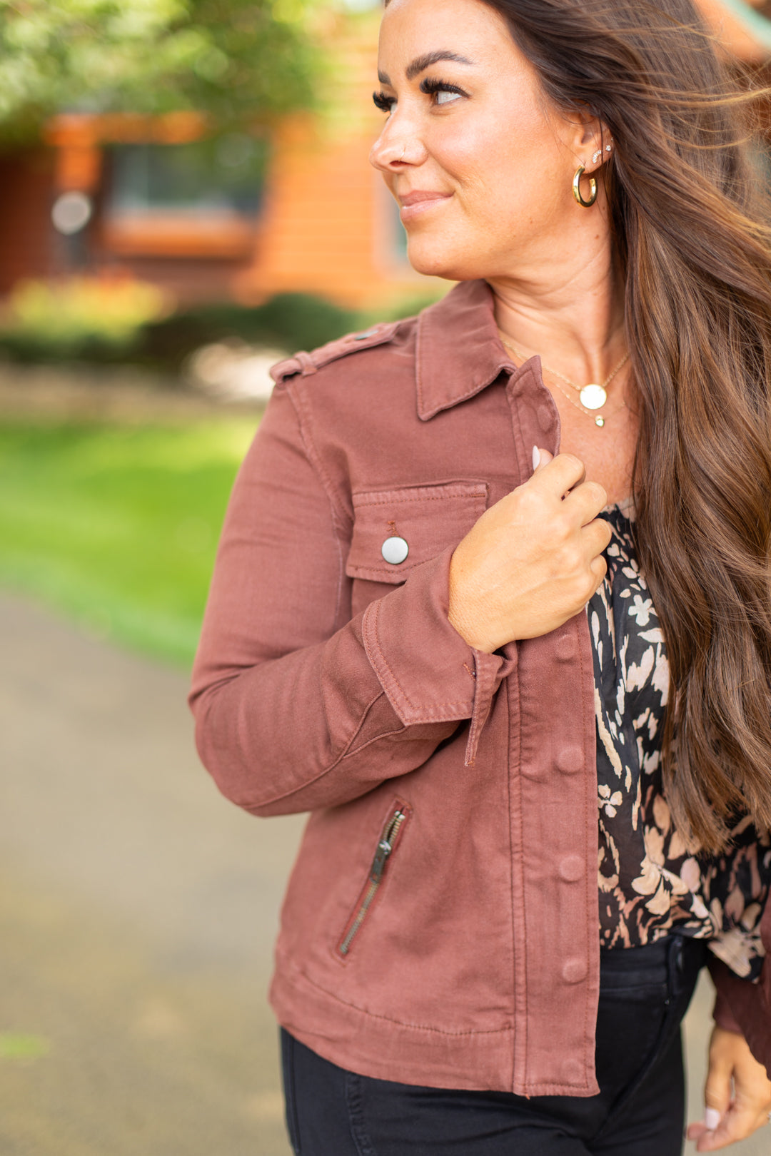 Kut from the Kloth Amanda Zip Front Jacket