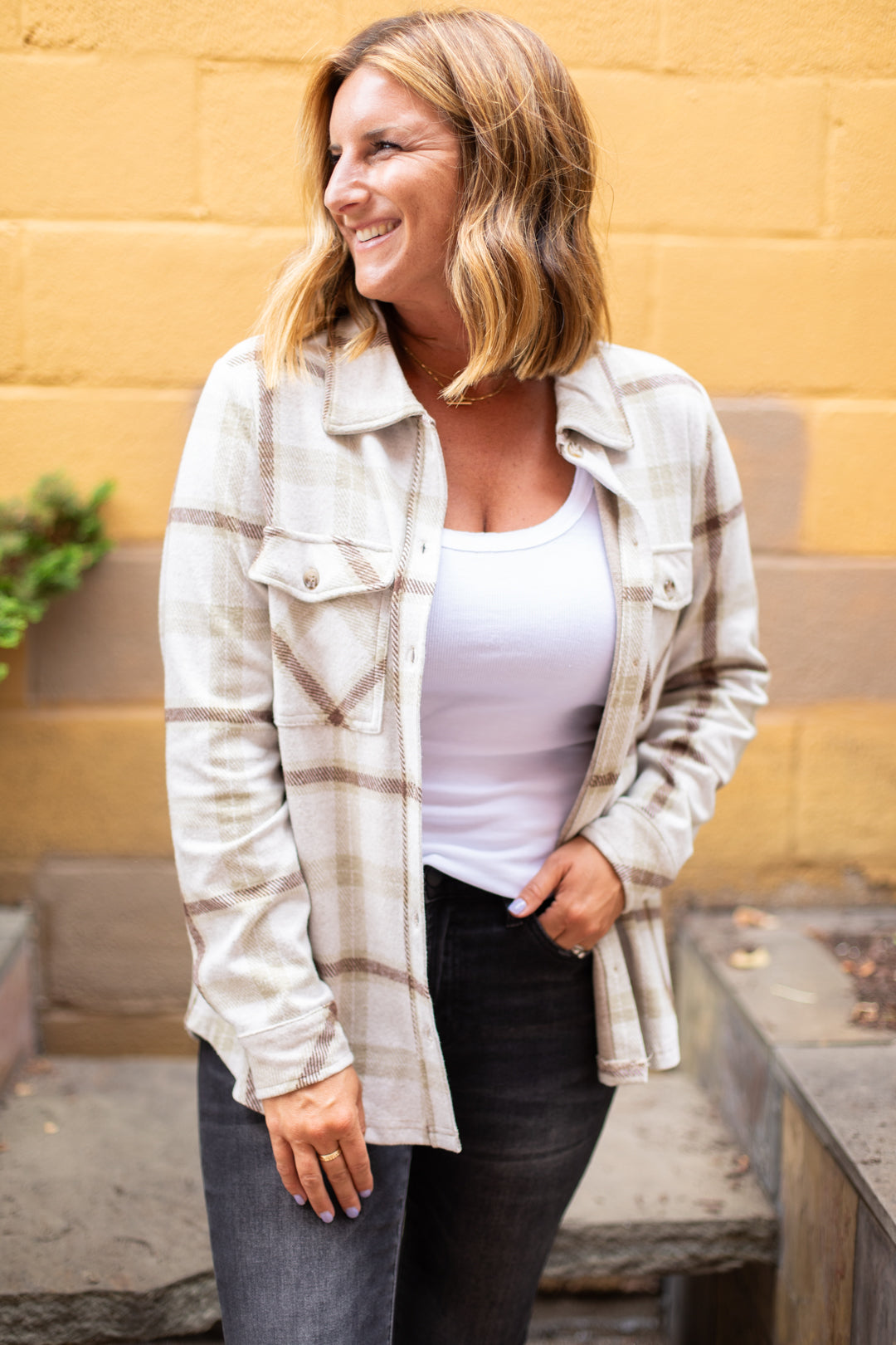 Thread & Supply Weston Plaid Shacket