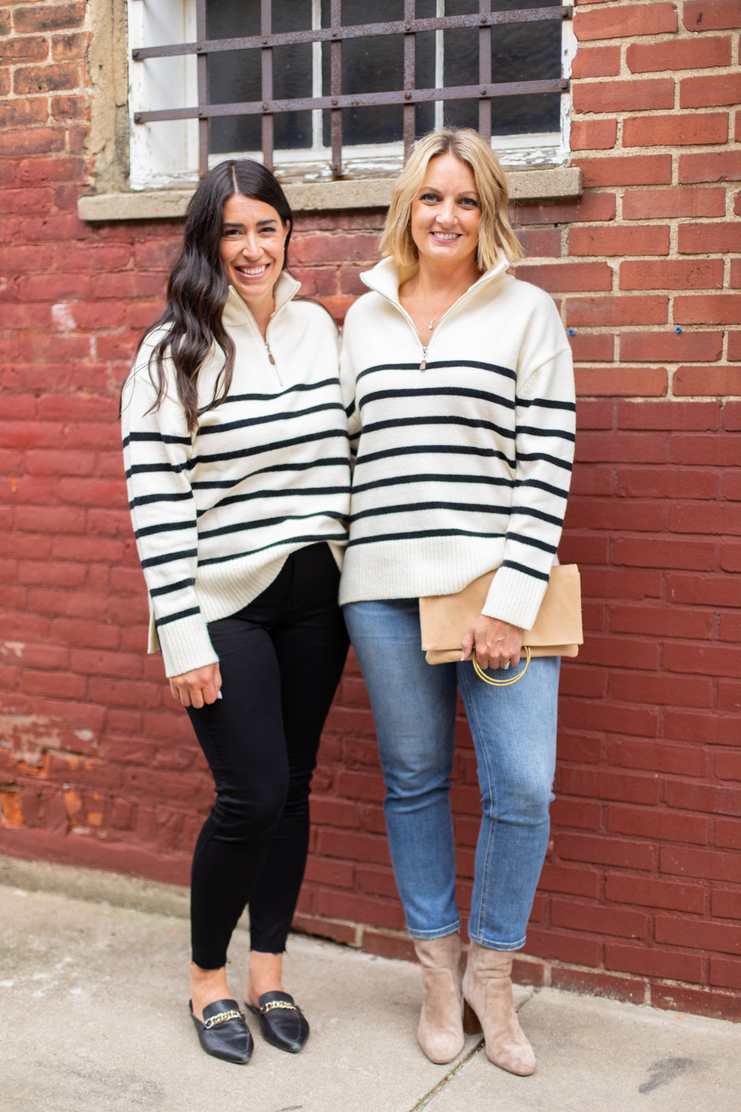 Tenley Striped Sweater Pullover