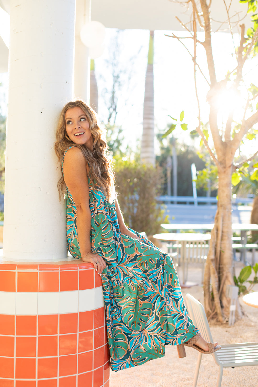 Santa Monica Palm Dress