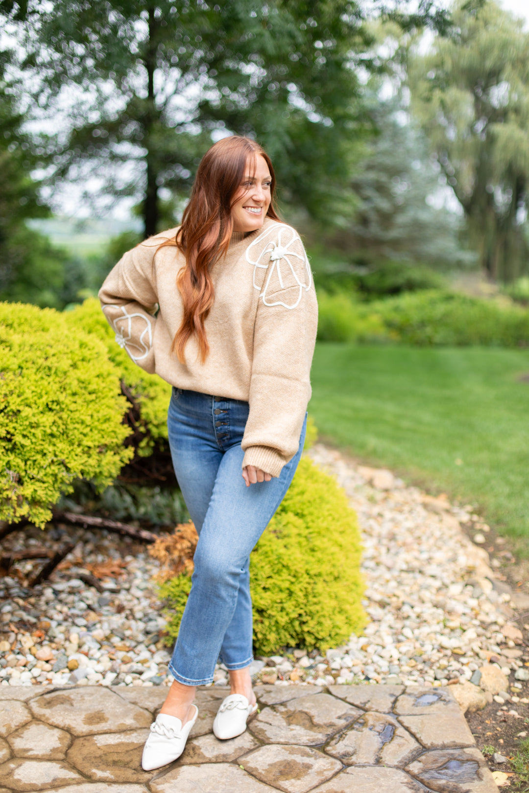 Emerson Flower Sweater