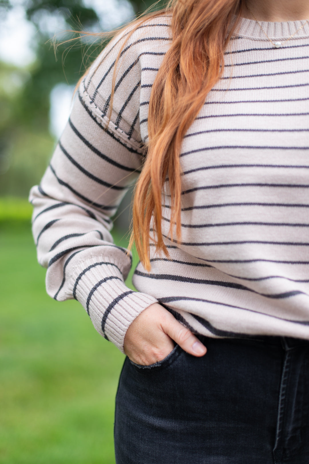 Mixed Stripe Sweater