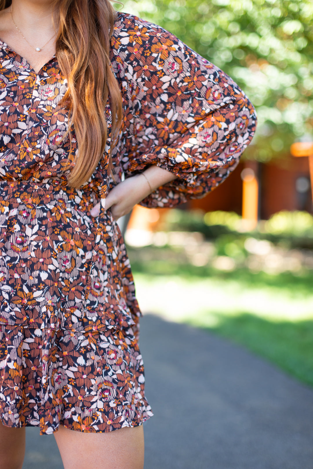 Autumn Tiered Mini Dress | FINAL SALE