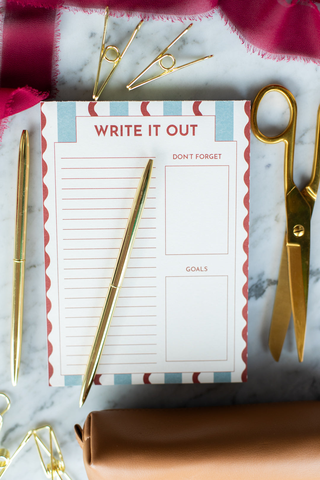 Bundle: 2027 Preppy Twist Planner + Notepad