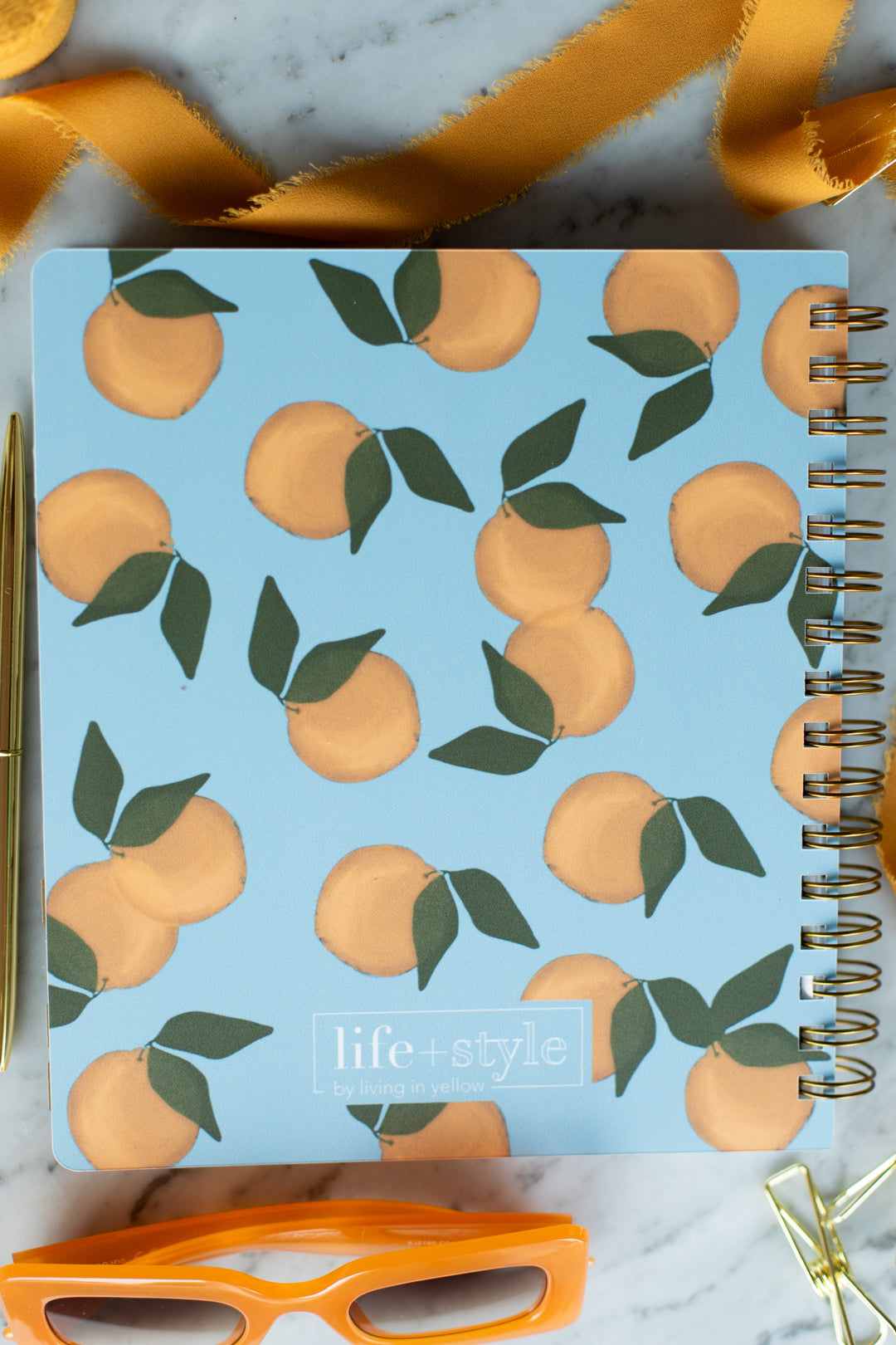 Bundle: 2027 Orange Grove Planner + Notepad