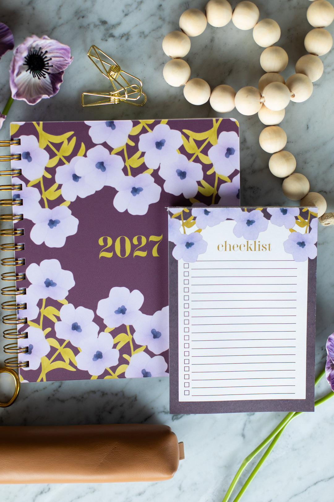 Life + Style Notepad: Bold Blooms