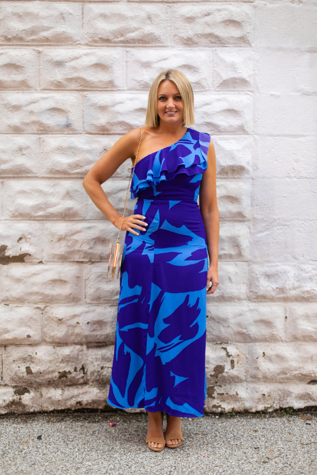 Emma One Shoulder Maxi Dress | FINAL SALE