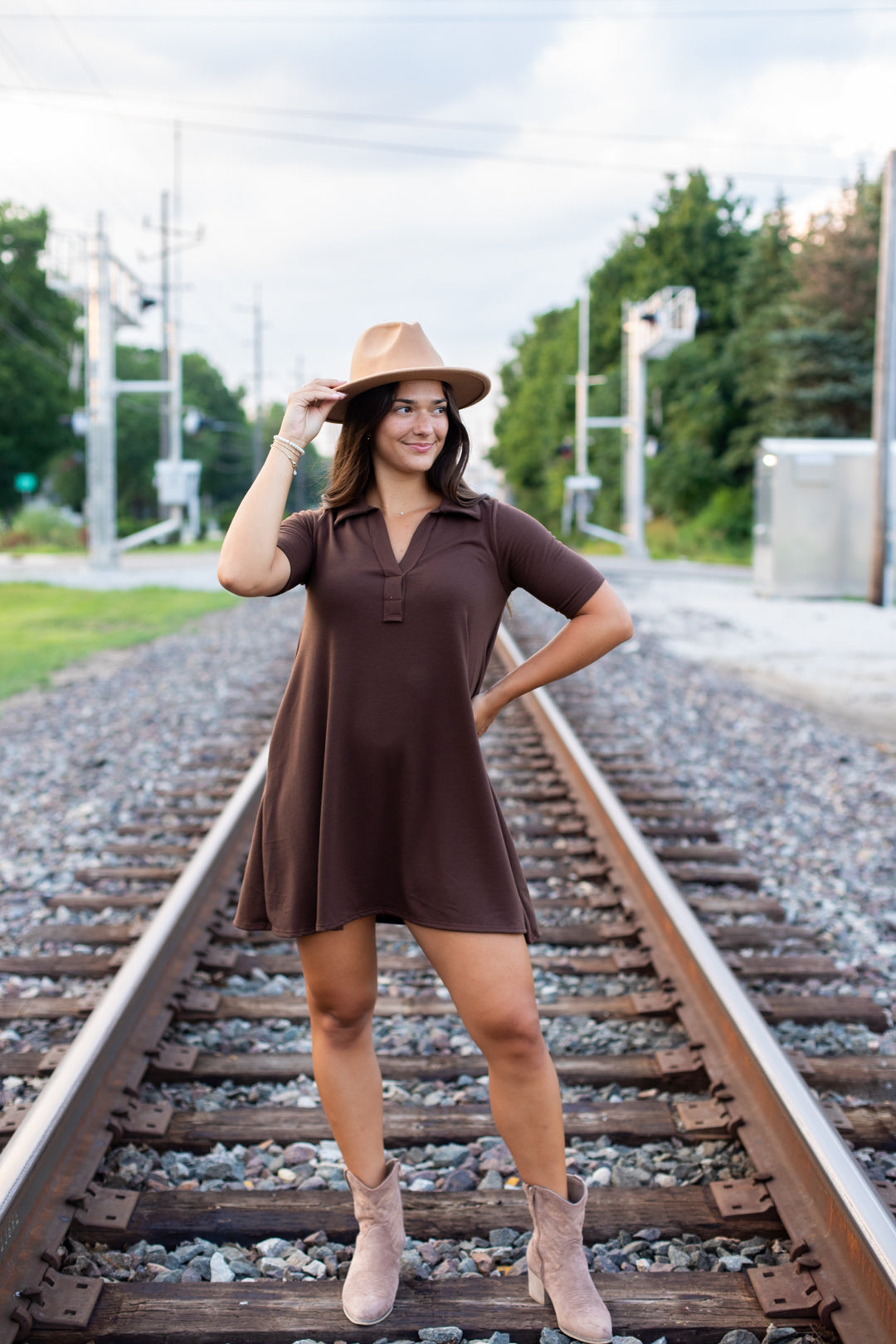 Cedar Polo Dress