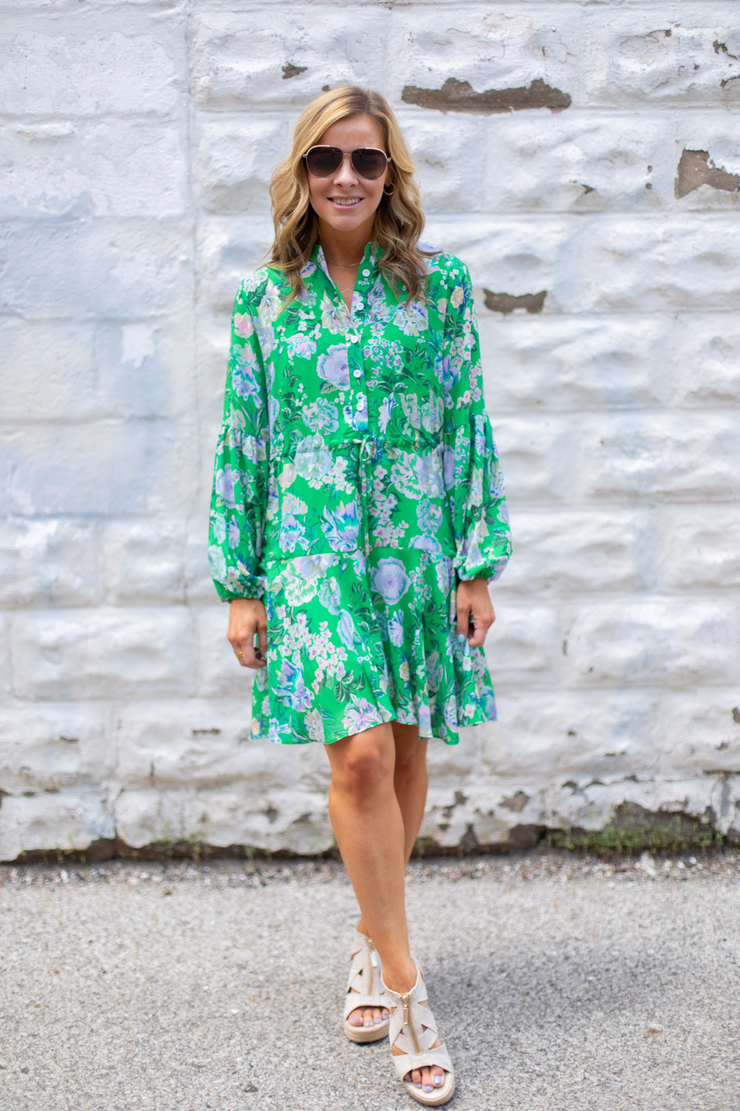 Chloe Belted Mini Dress