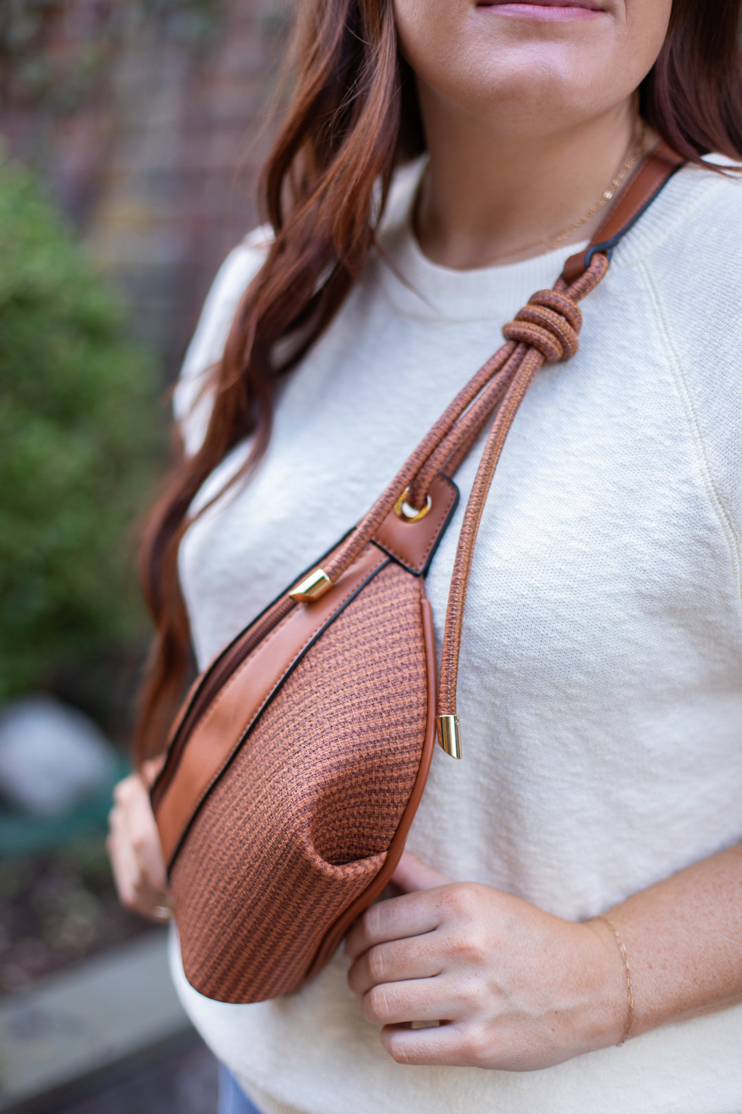Hazel Woven Belt Bag