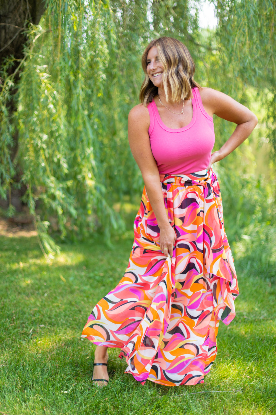 Cara Side Slit Maxi Skirt | FINAL SALE