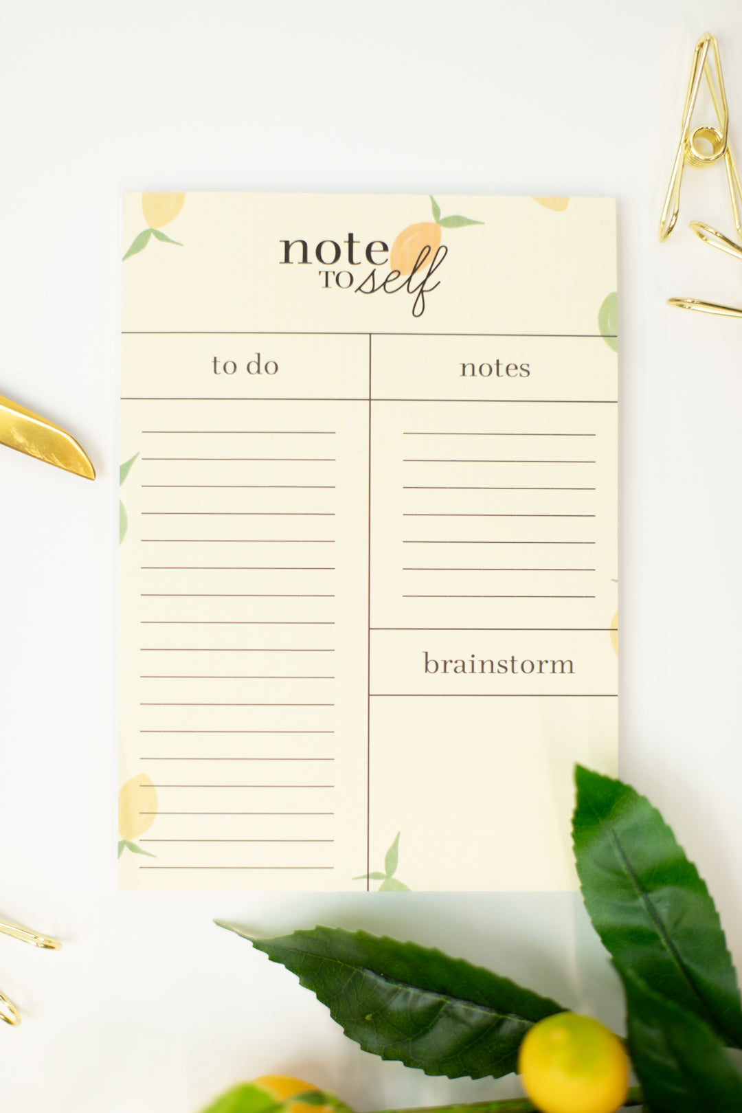 2024 Planner + Notepad Bundle: Citrus Dream