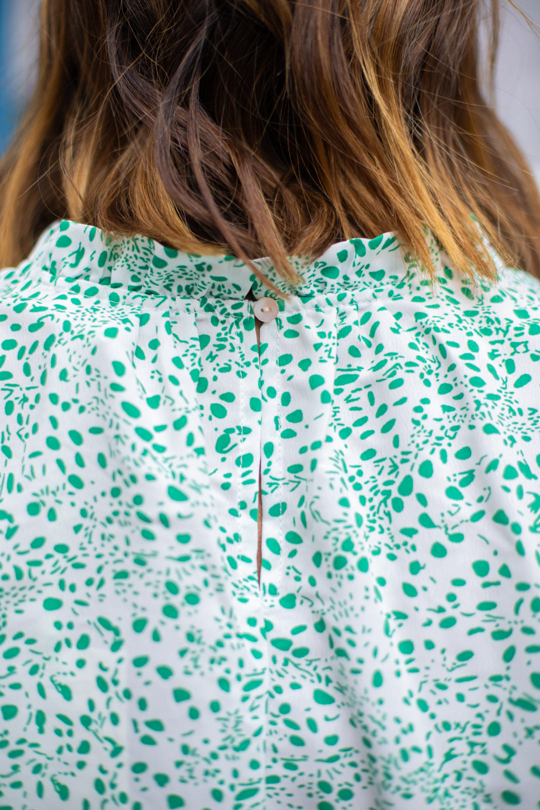 Chelsea Embroidered Sleeve Top