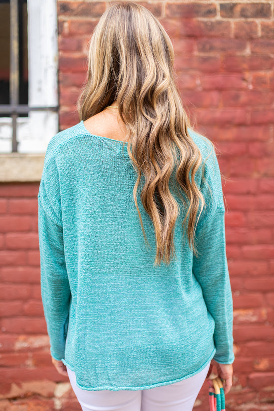 Katelyn V-Neck Knit Sweater
