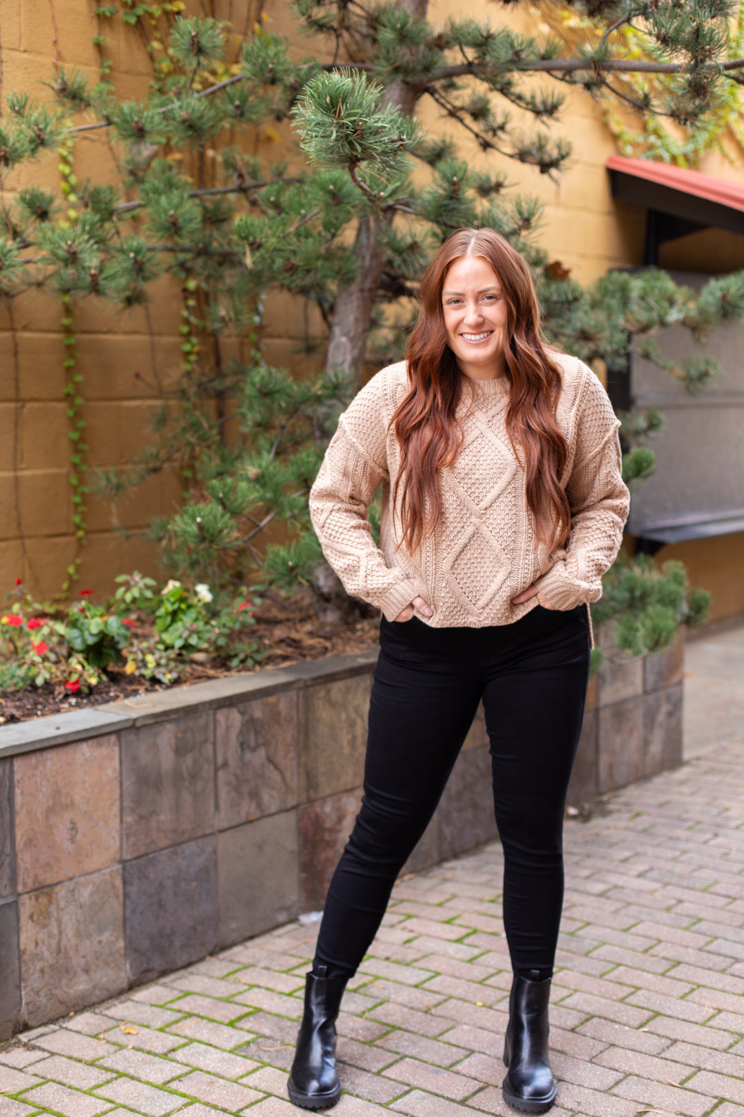 Kelly Cable Knit Sweater