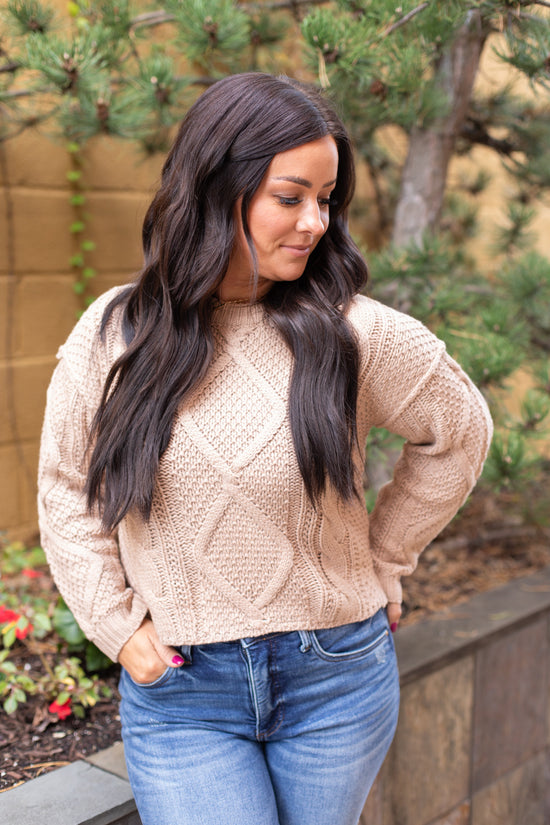Kelly Cable Knit Sweater | FINAL SALE