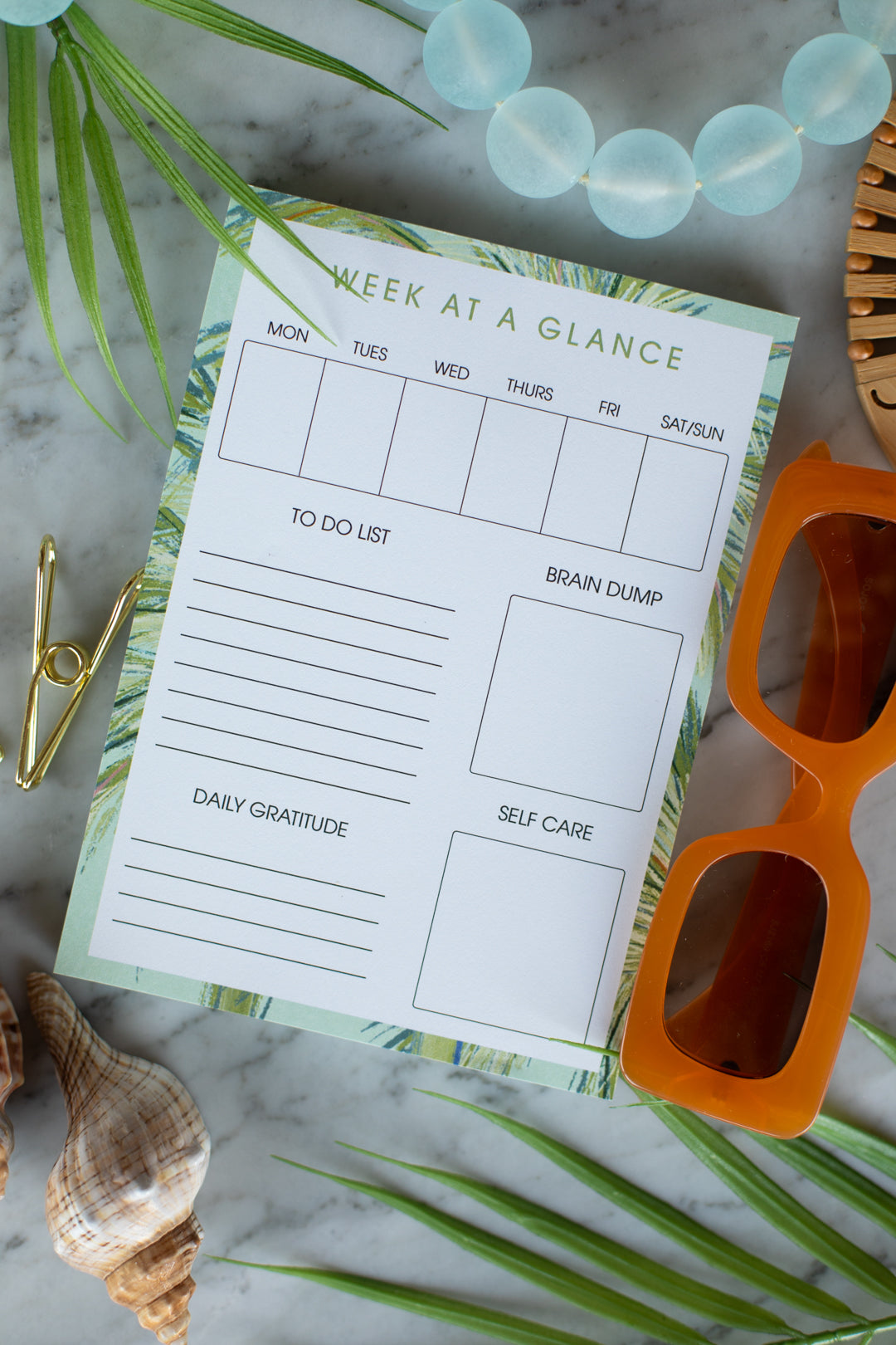 Life + Style Notepad: Coastal Breeze