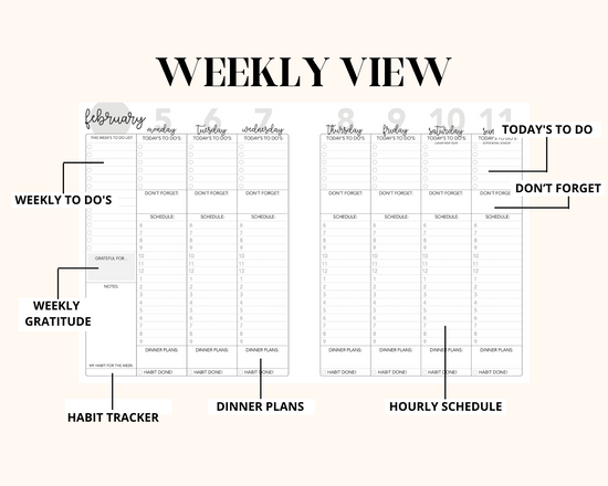 2024 Life + Style Weekly Planner: Here Comes The Sun