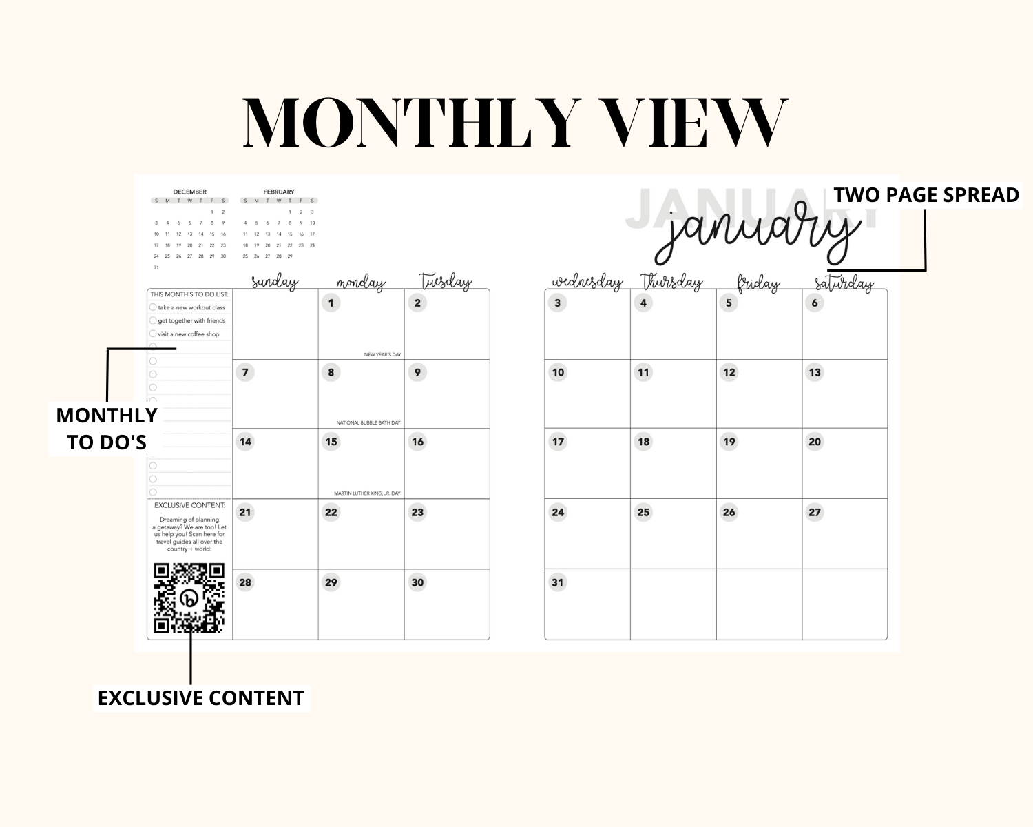 2026 Life + Style Weekly Planner: Coastal Breeze