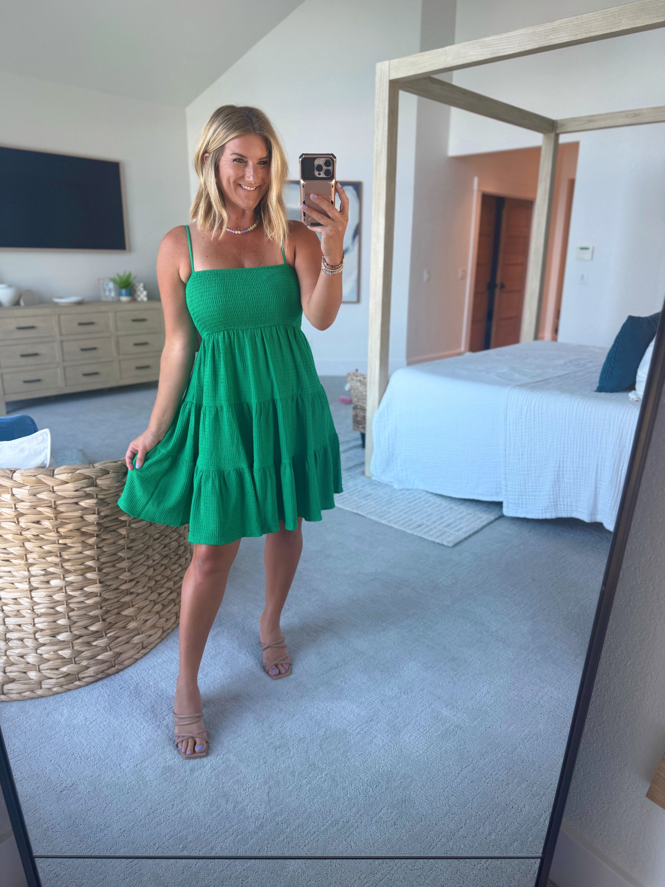 Meyla Gauze Mini Dress