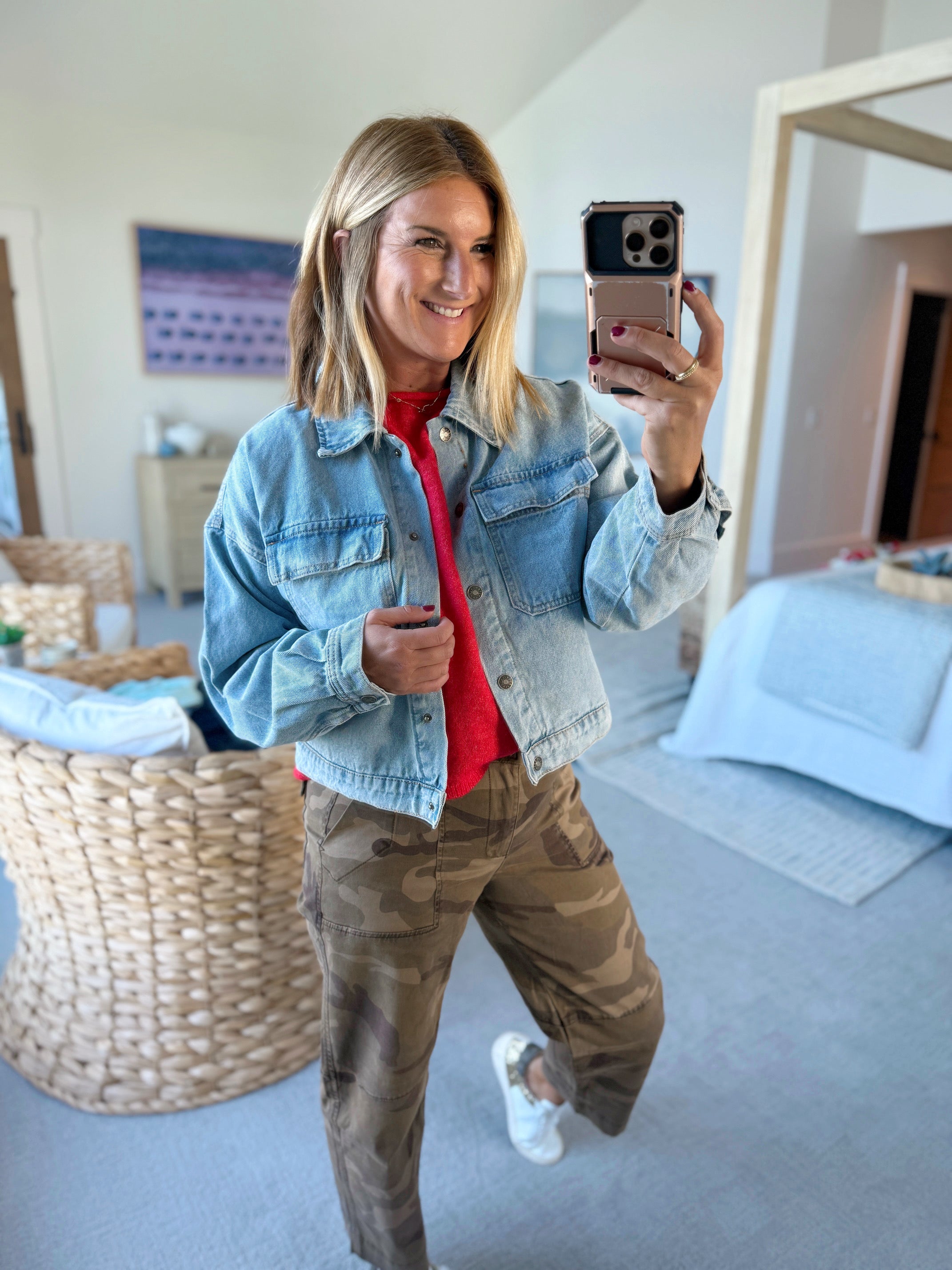 Washed Denim Jacket