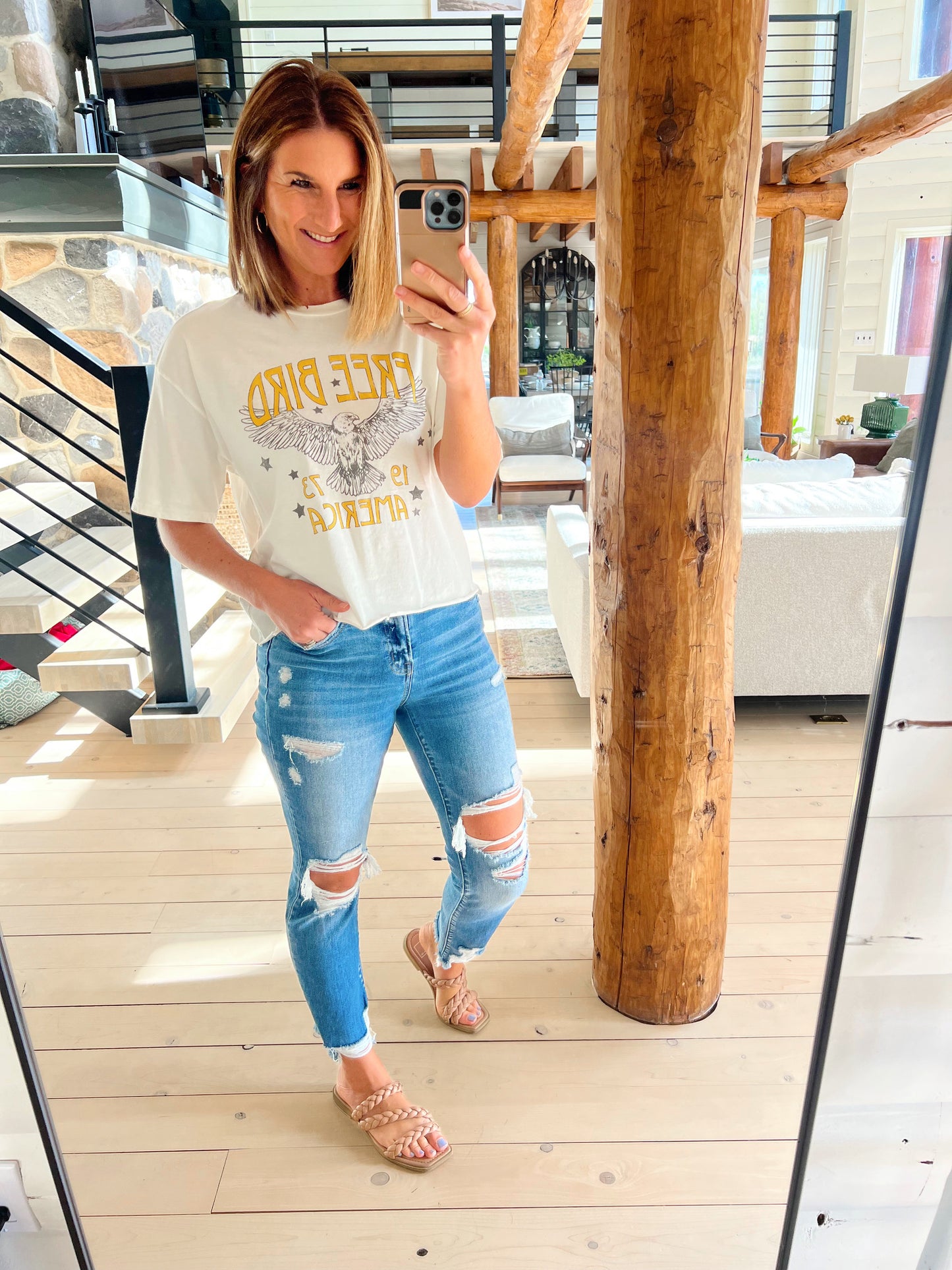 Free Bird Graphic Tee | FINAL SALE
