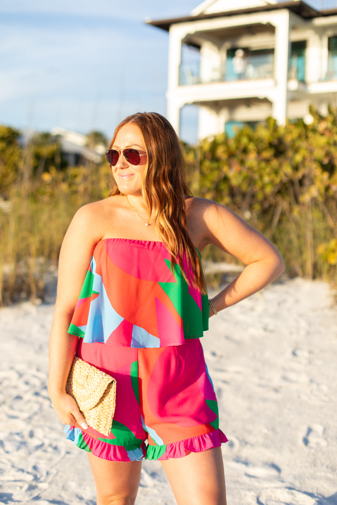 Miami Strapless Romper