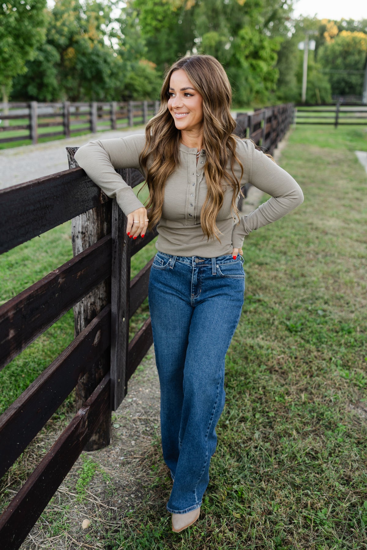 Just Black Denim Straight Dark Wash Jean