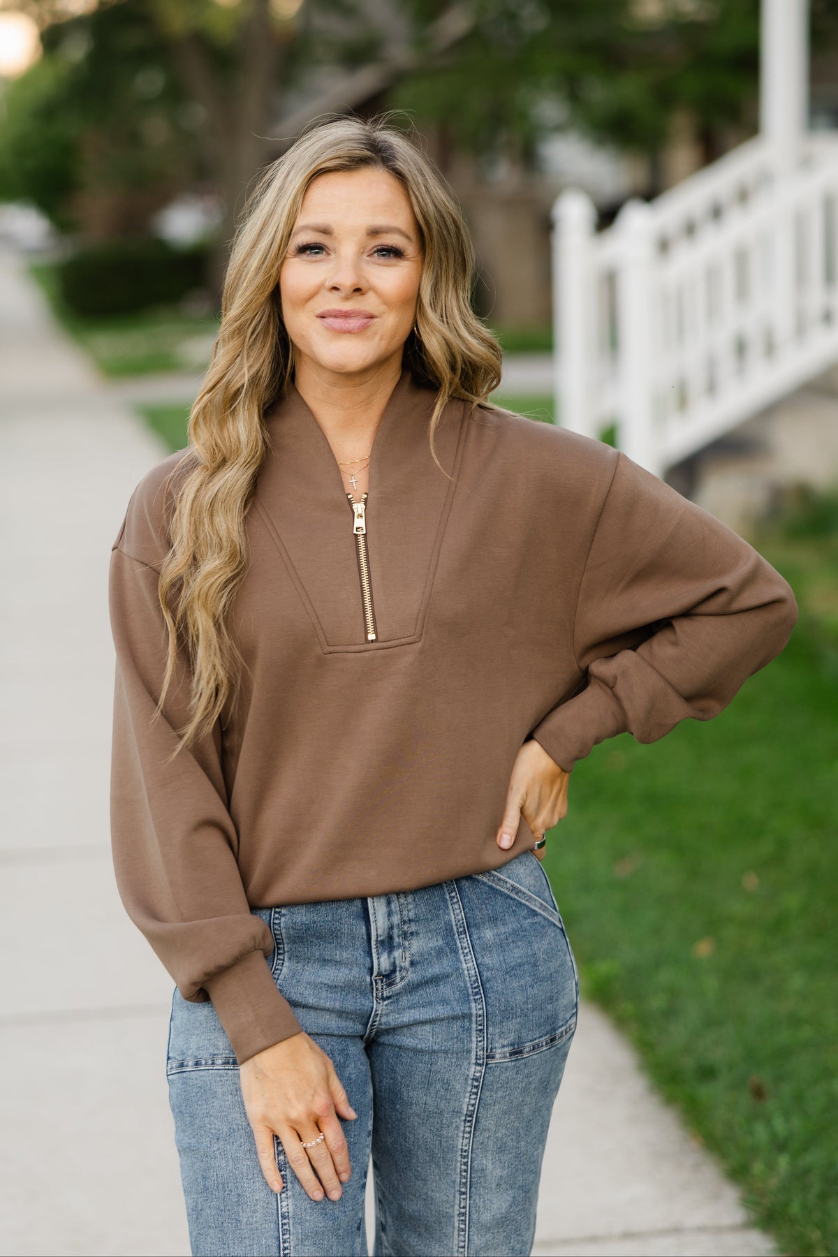 Scuba Quarter Zip Pullover