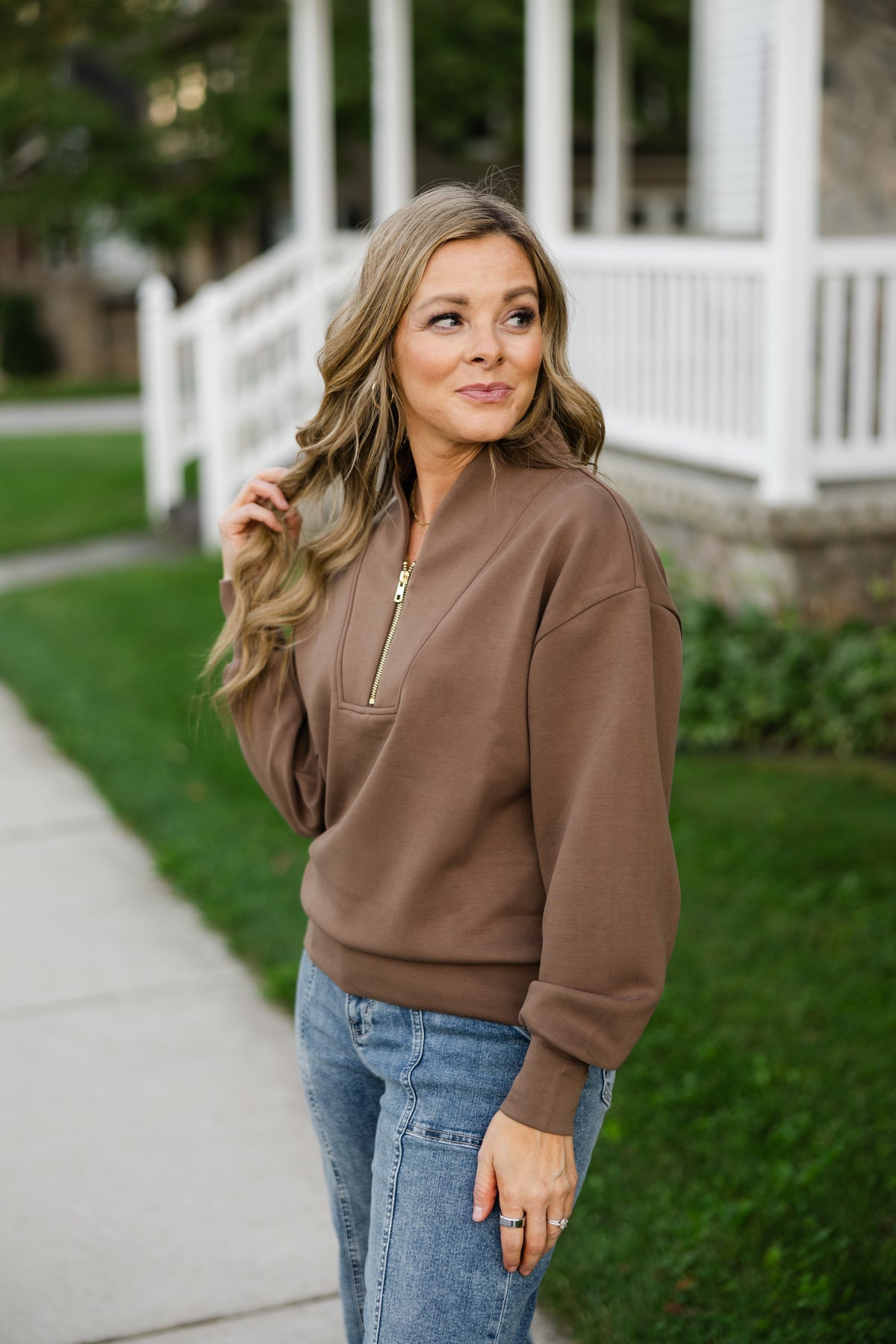 Scuba Quarter Zip Pullover