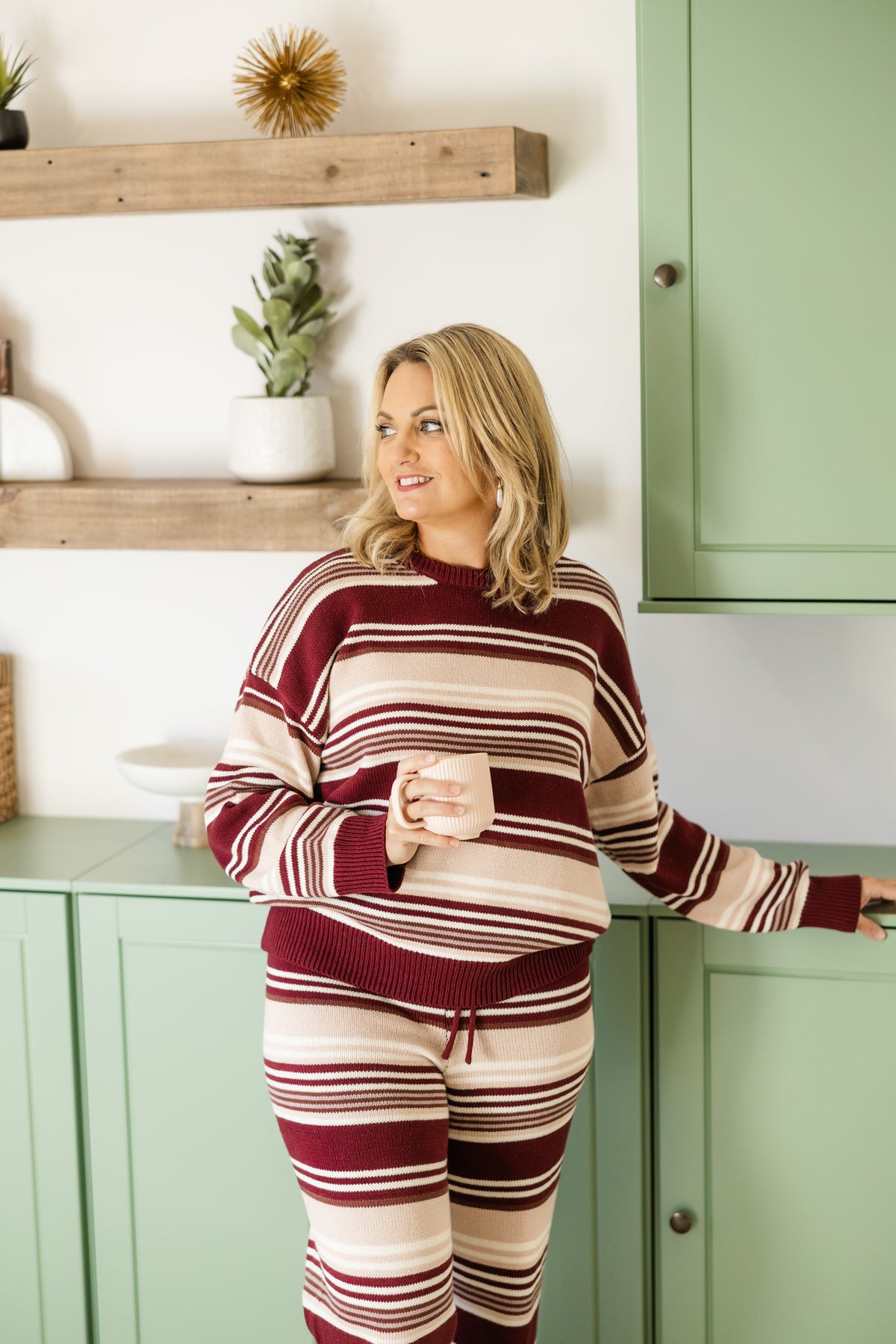 Homebody Burgundy Lounge Pant