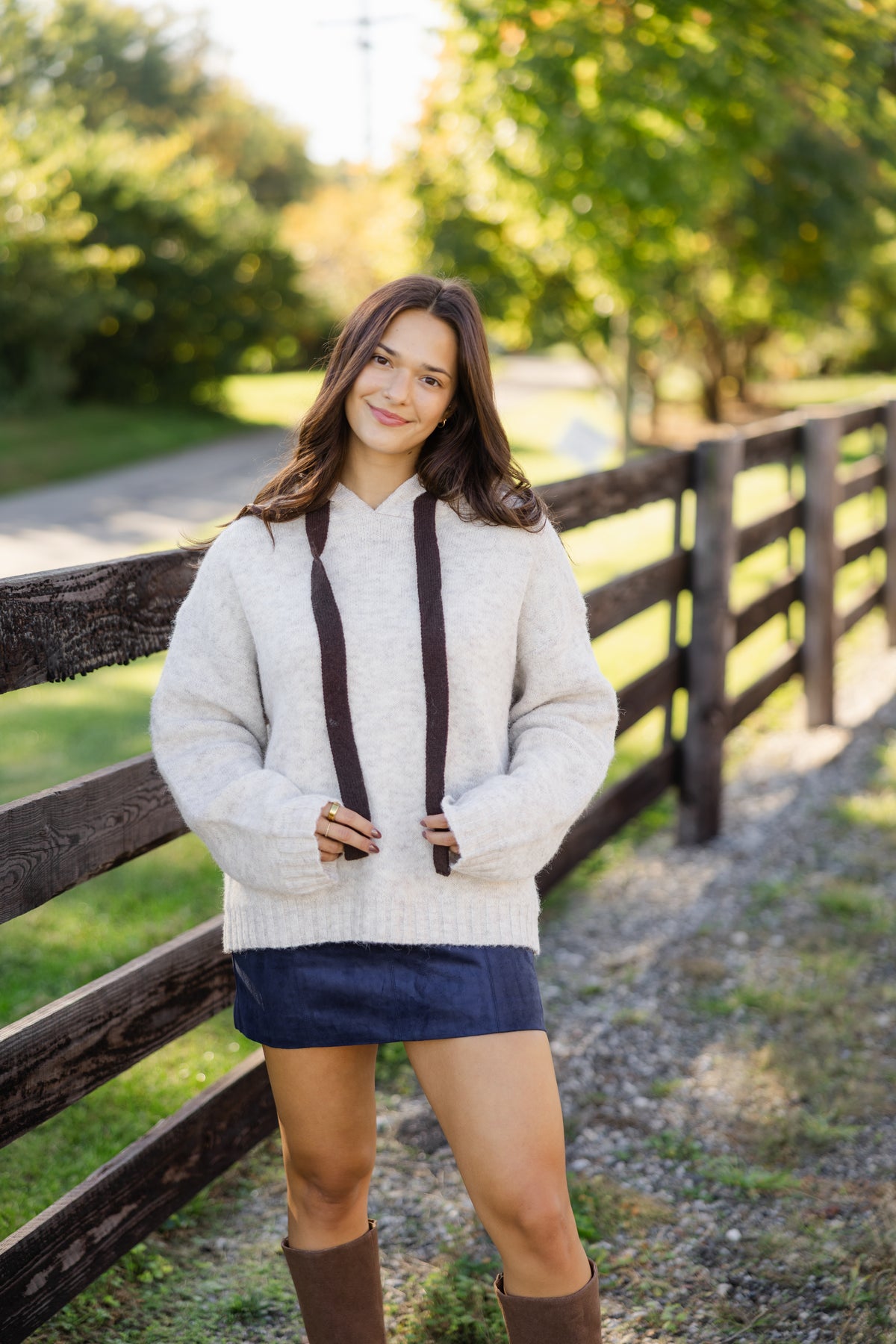 Vermont Contrast Sweater