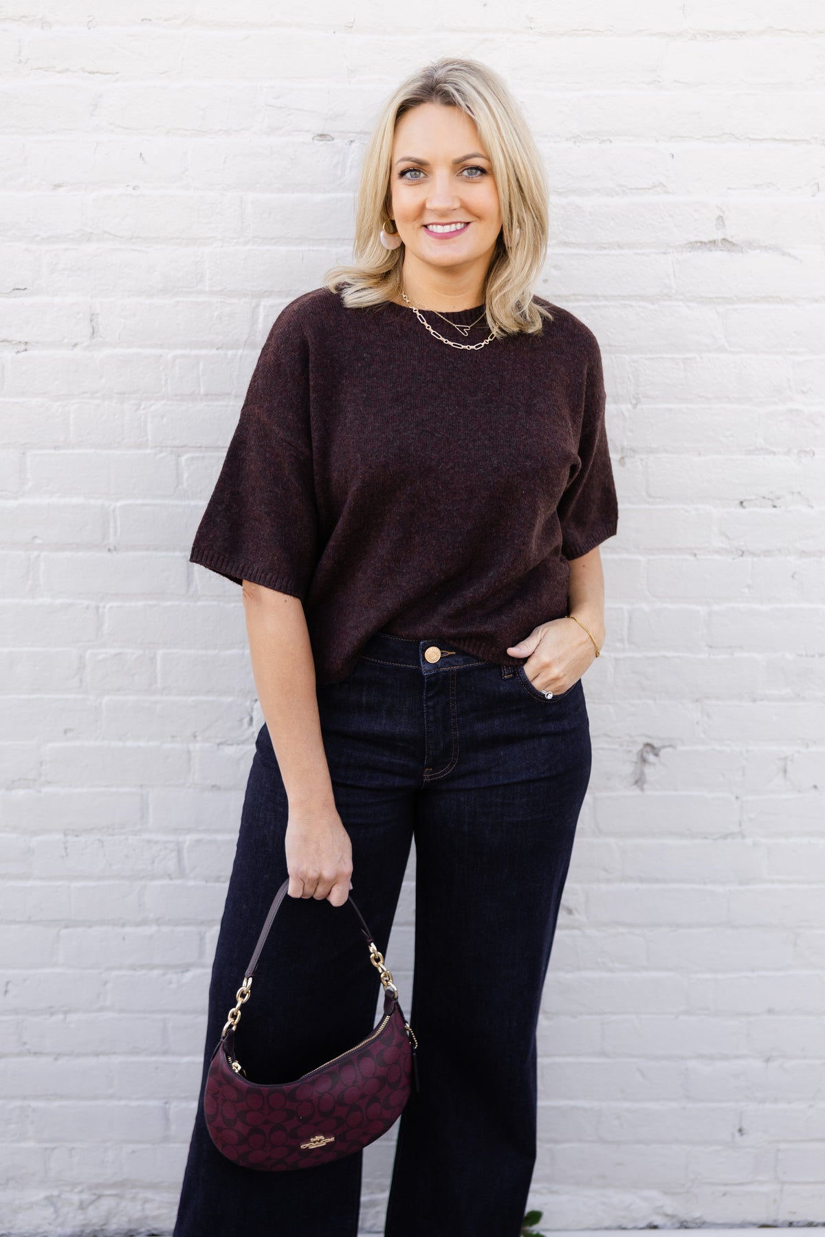 Mocha Knit Sweater