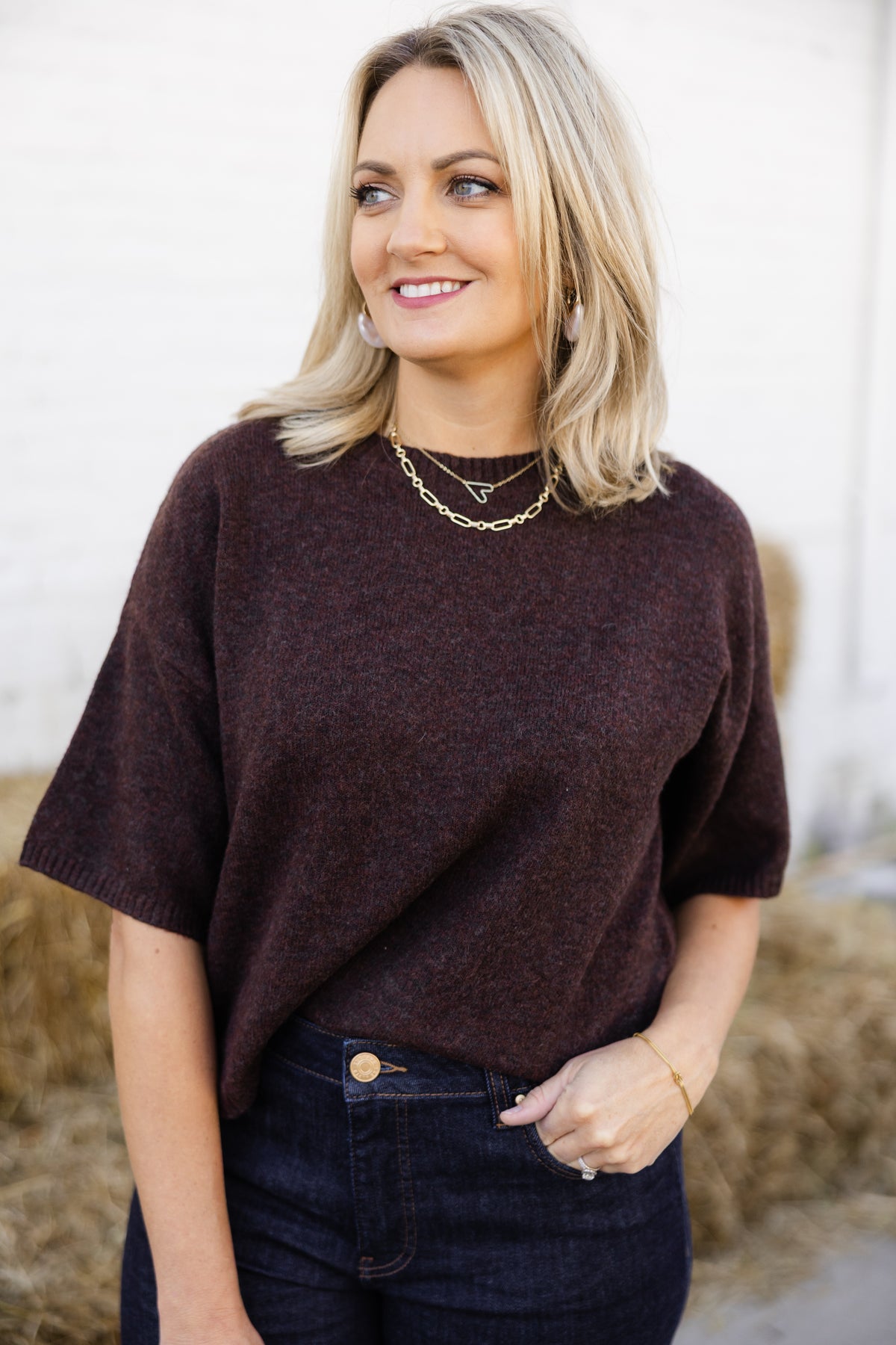 Mocha Knit Sweater
