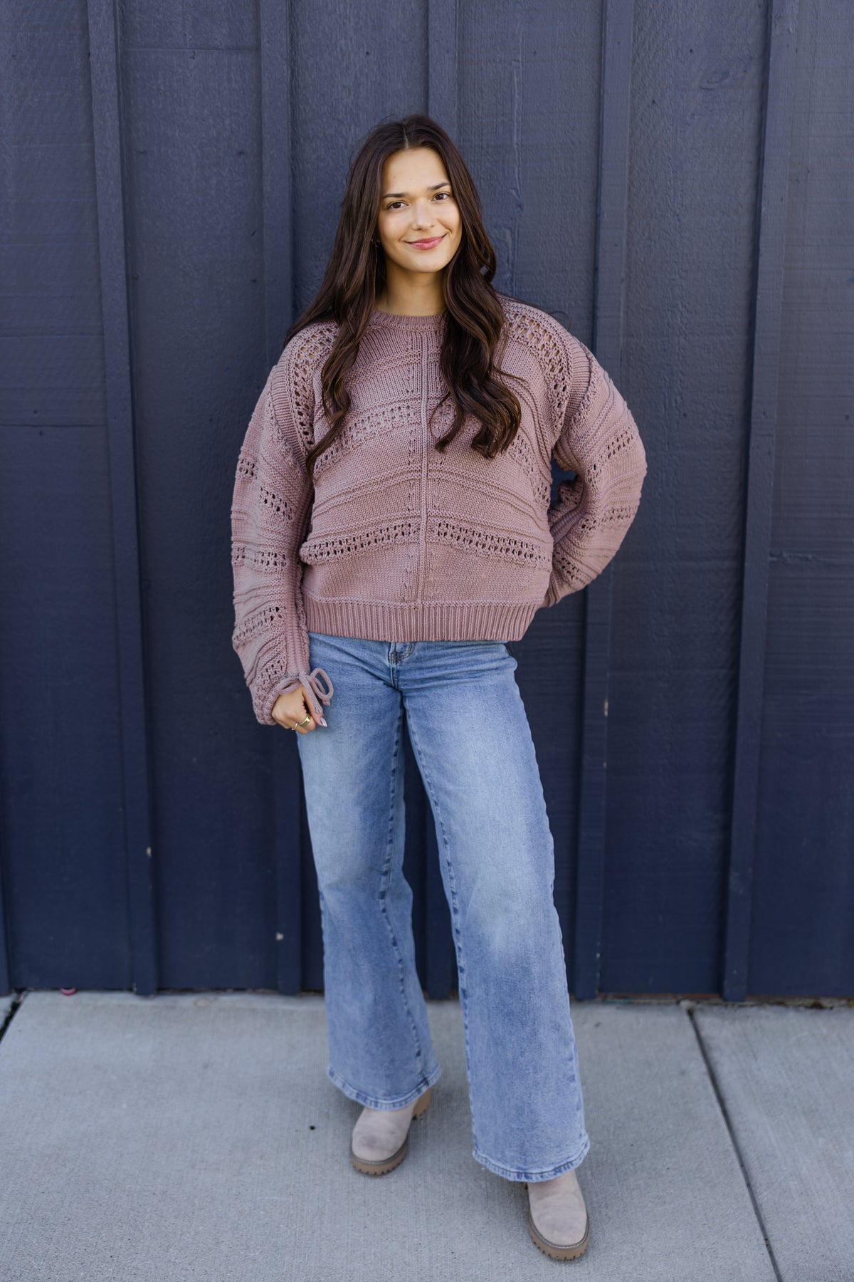 Brooklyn Crochet Sweater