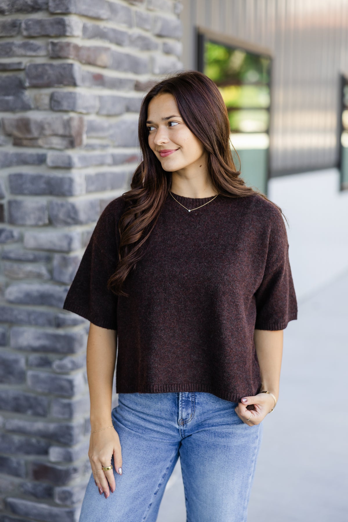 Mocha Knit Sweater