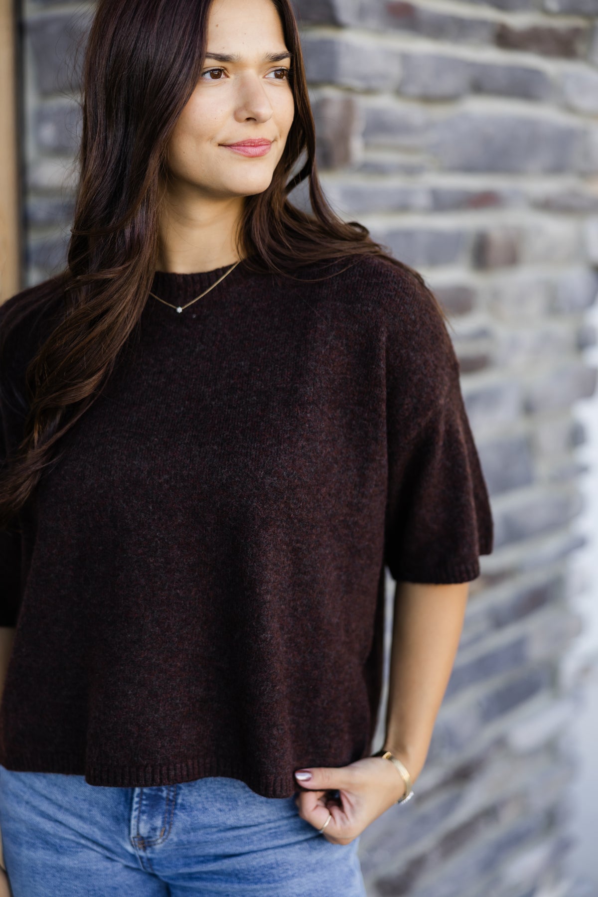 Mocha Knit Sweater