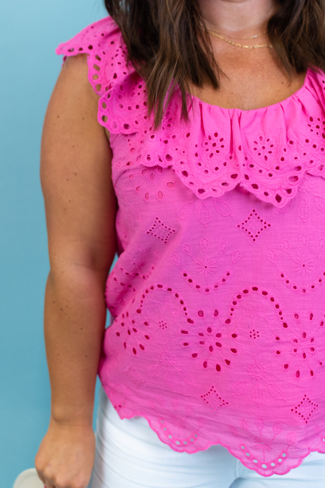 Kelsea Eyelet Top | FINAL SALE