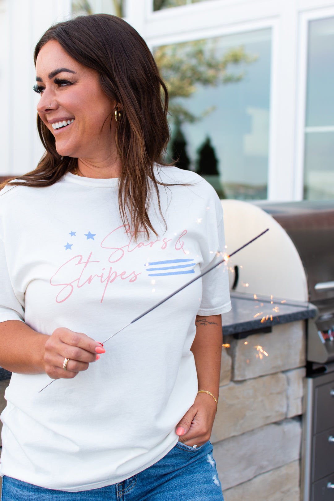 Stars & Stripes Graphic Tee | FINAL SALE