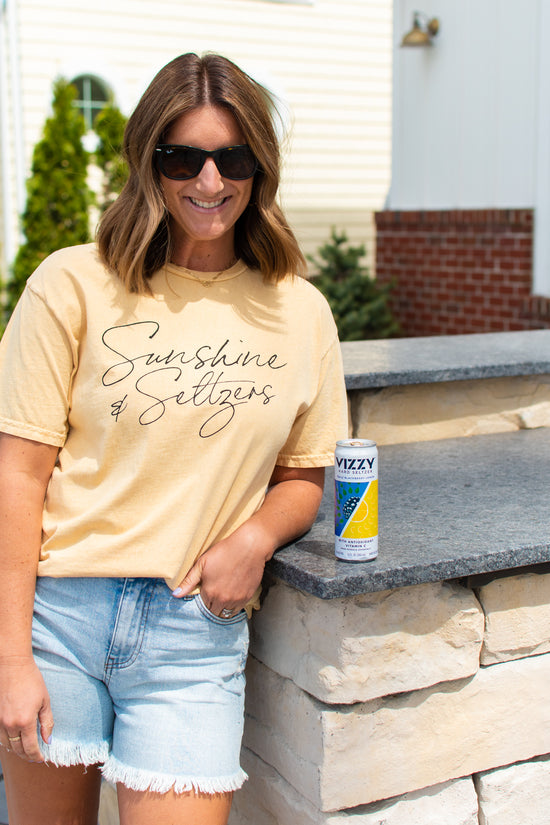 Sunshine & Seltzers Graphic Tee | FINAL SALE